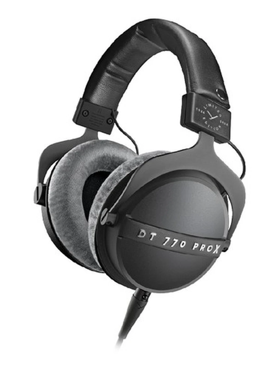Beyerdynamic DT 770 PRO X LE студийные наушники закрытого типа, односторонний кабель (съемный и запираемый) со стерео мини-джеком / переходником 1/4