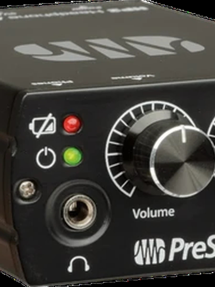 PRESONUS HP2 Personal Headphone Amplifier, Black PreSonus