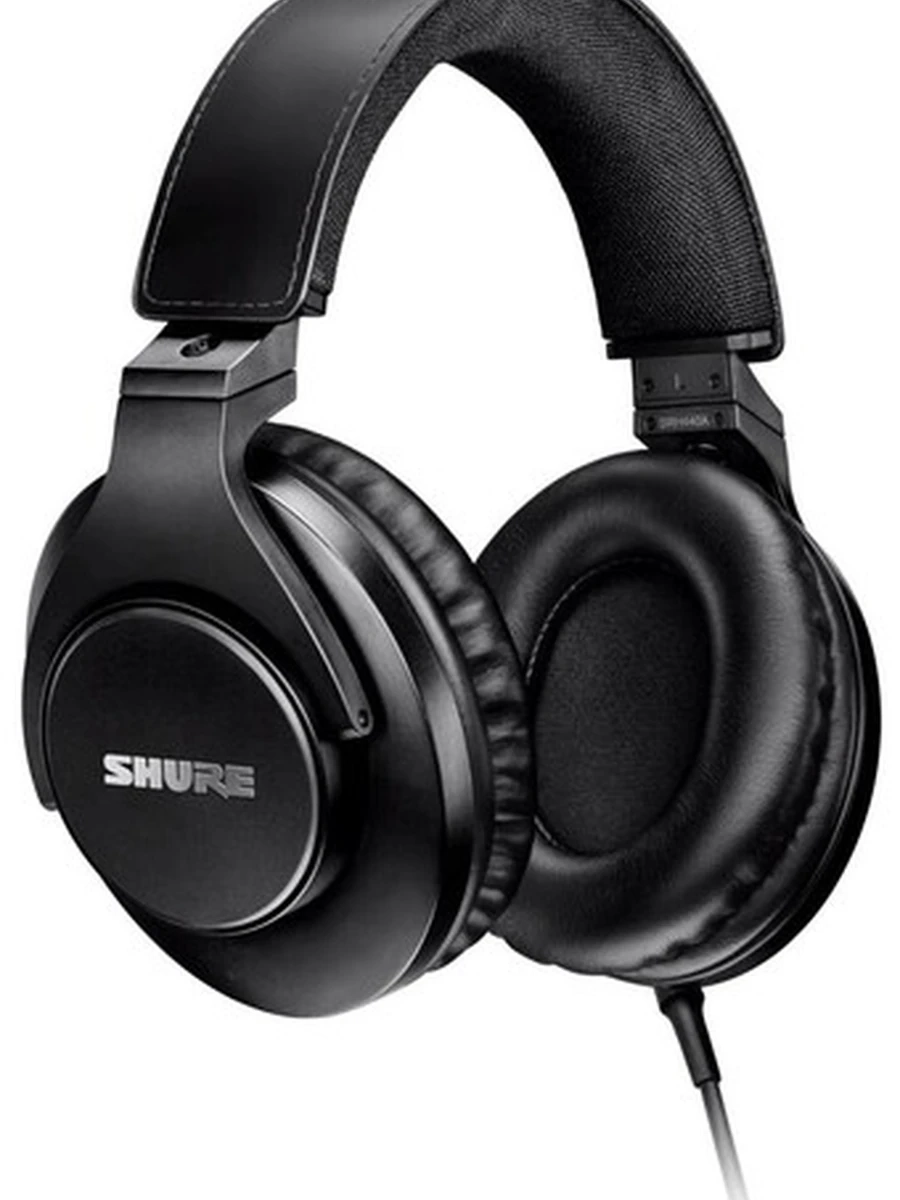 Shure SRH440-BK-EFS Профессиональные студийные наушники закрытого типа, складные, в комплекте с чехлом для переноски Shure