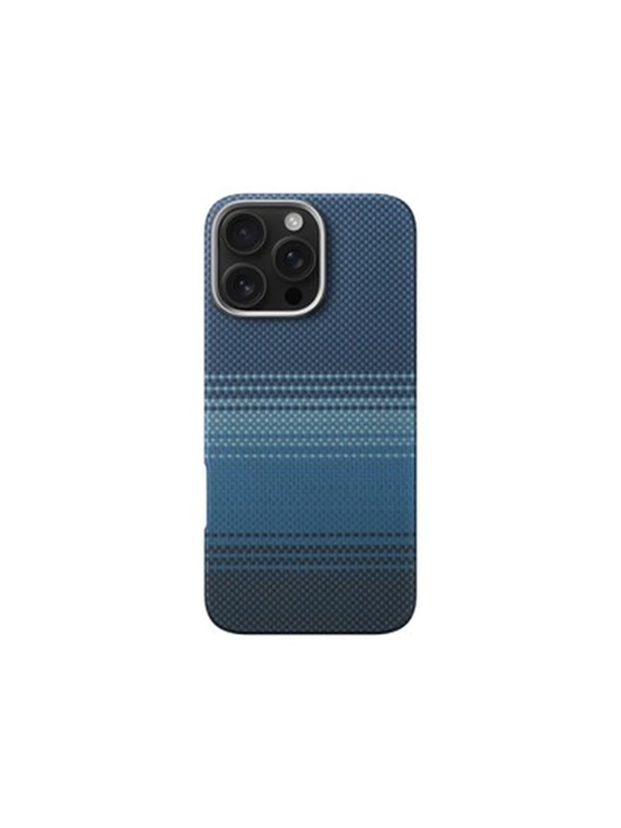 Чехлы MMkio MagSafe pitaka Iphone 16Pro Max (Blue)
