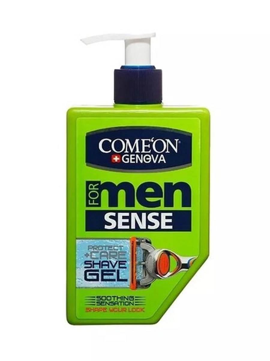 Come’on Комон Гель для бритья для чувствительной кожи 260 мл SENSE_SHAVE GEL 260 ML