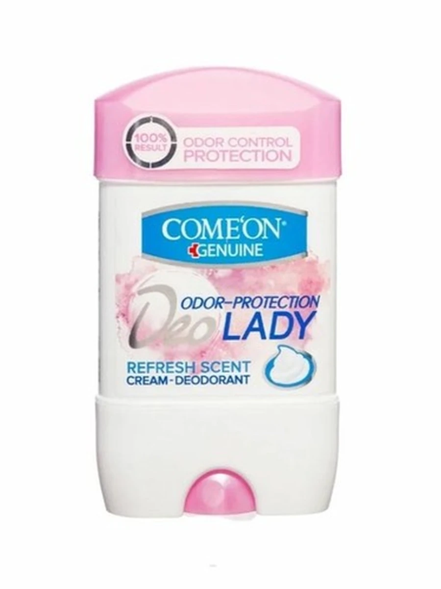 Come’on Комон Дезодорант-крем  женский с освежающим запахом Refresh scent 75 мл