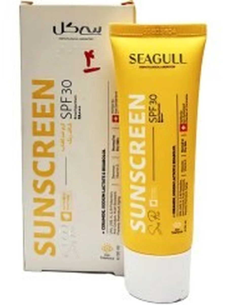 SEAGULL Тонированный солнцезащитный крем SPF 30 без масел TINTED SUNSCREEN CREAM SPF 30 OIL FR 40 мл