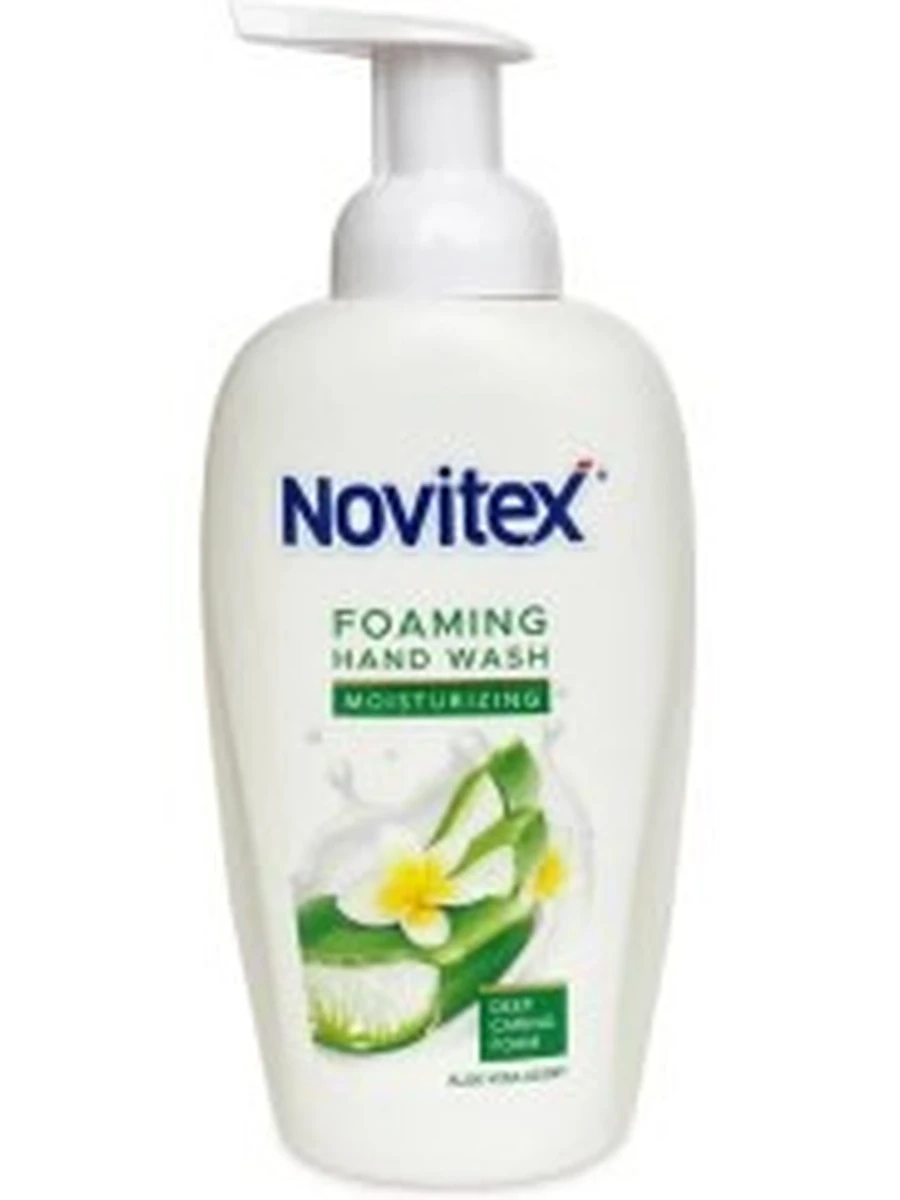 NOVITEX Пенное мыло для рук 500 мл. Алое (12шт.в коробке) FOAMING HANDWASH 500 g ALOE VERA