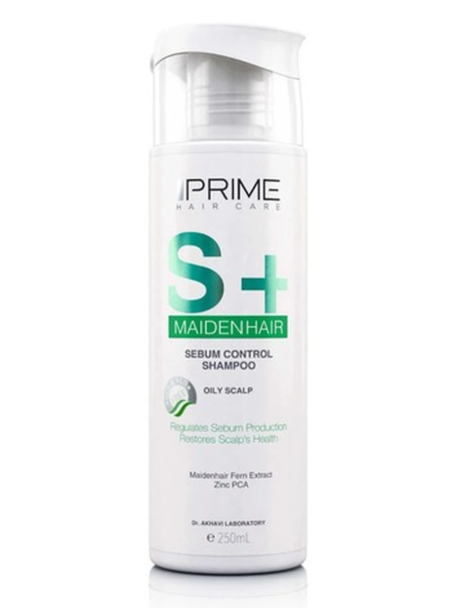 PRIME Шампунь для контроля себума с девичьей косой MAIDENHAIR S+ SEBUM CONTROL SHAMPOO MAIDENHAIR