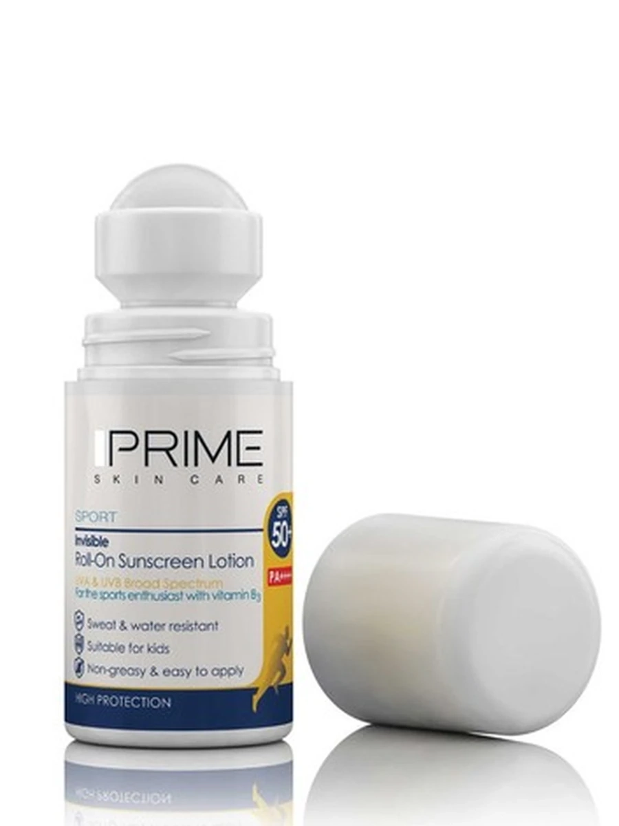 PRIME Роликовый солнцезащитный крем ROLL-ON SUNSCREEN 50мл