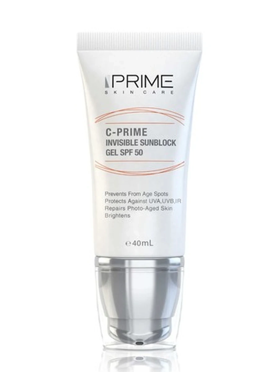 PRIME Невидимый солнцезащитный гель C-PRIME SPF 50 C-PRIME INVISIBLE SUNBLOCK GEL SPF 50 40мл