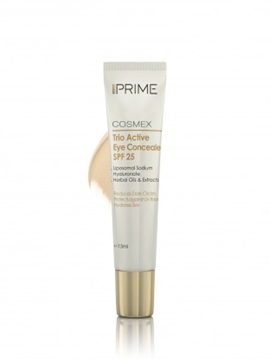 PRIME Тройной активный консилер для глаз SPF 25 (№101)-TRIO ACTIVE EYE CONCEALER SPF 25(NO.101) 15