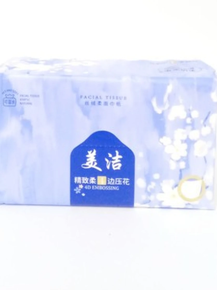 "4D Embossing" Салфетки сухие 430шт (MJ-2109)