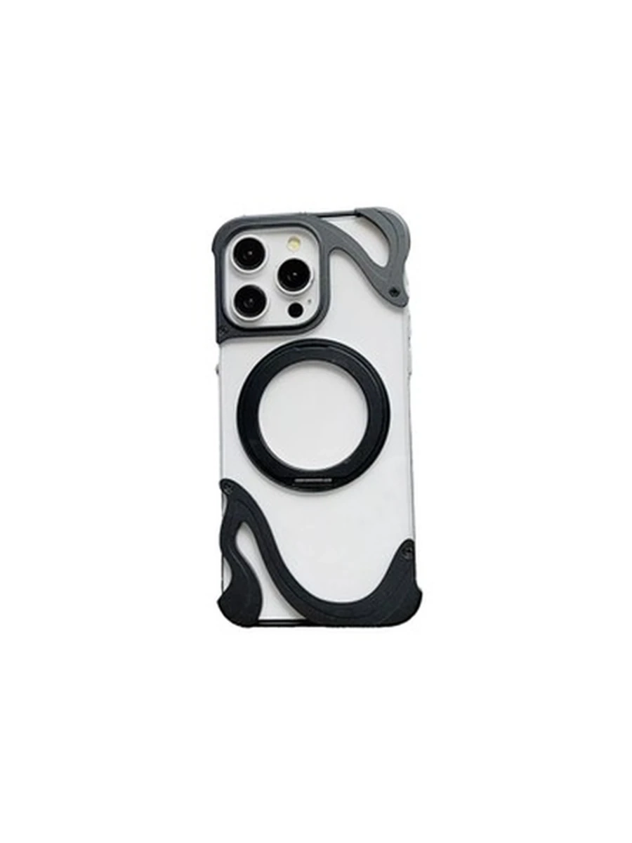 Чехлы MMkio MagSafe Metal Iphone 14Pro (Black)