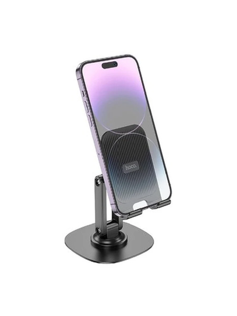 Подставки HOCO HD6 Winner dual-axis rotating desktop stand (Black)
