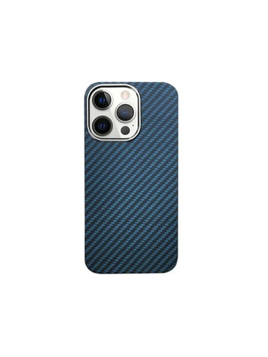 Чехлы KZ-DOO KEIVLAR Iphone 12 Pro Max (Blue)