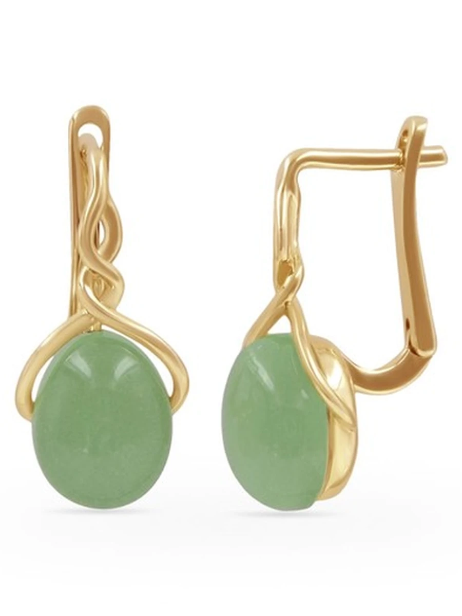 серьги с камнем_5.1700
