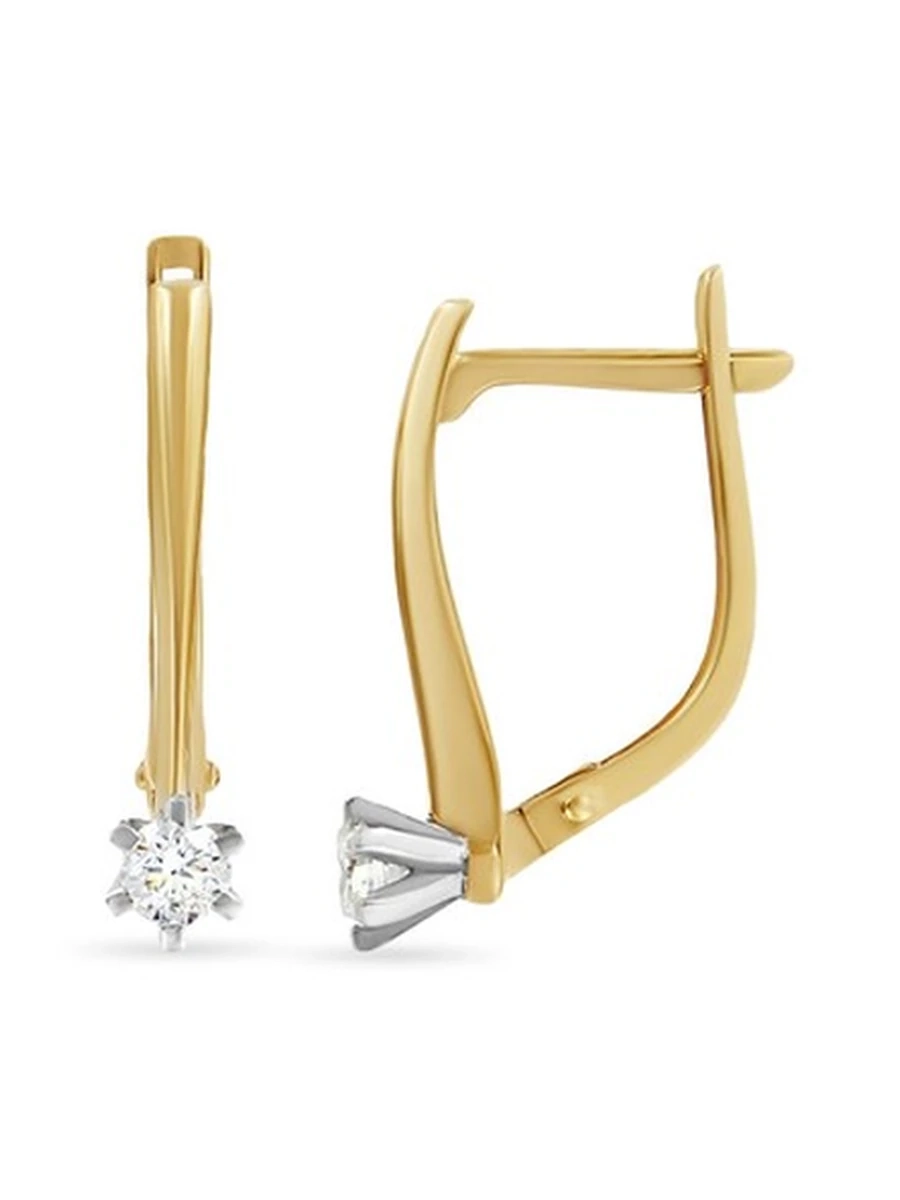серьги с цирконом_2.7200