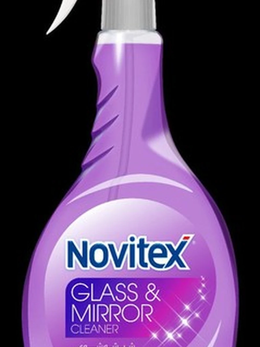 NOVITEX Средство для мытья стекол 500 мл. (12 шт.в коробке) фиолетовой GLASS CLEANER 500 ml VIOLET