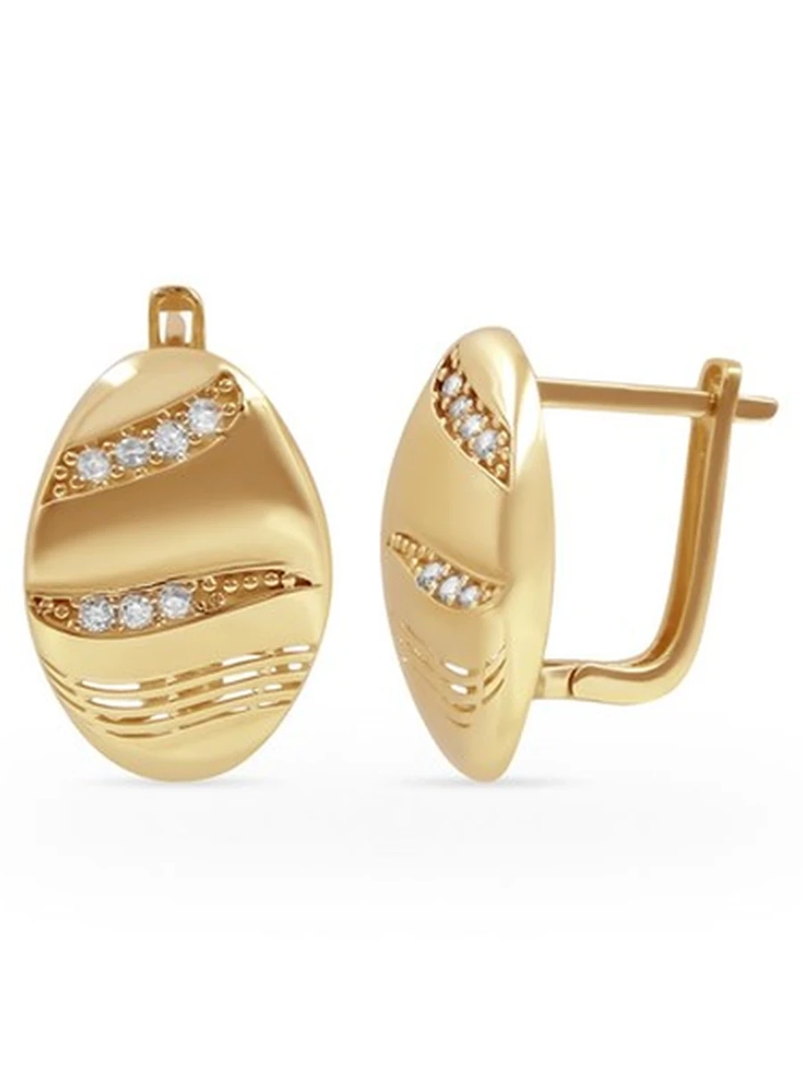 серьги с цирконом_3.9800