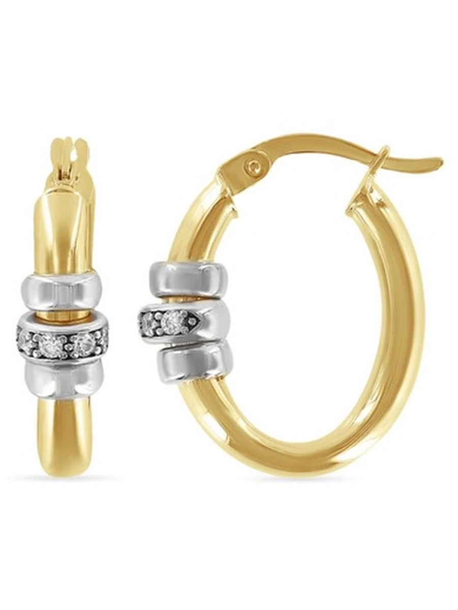 серьги с цирконом_2.9700