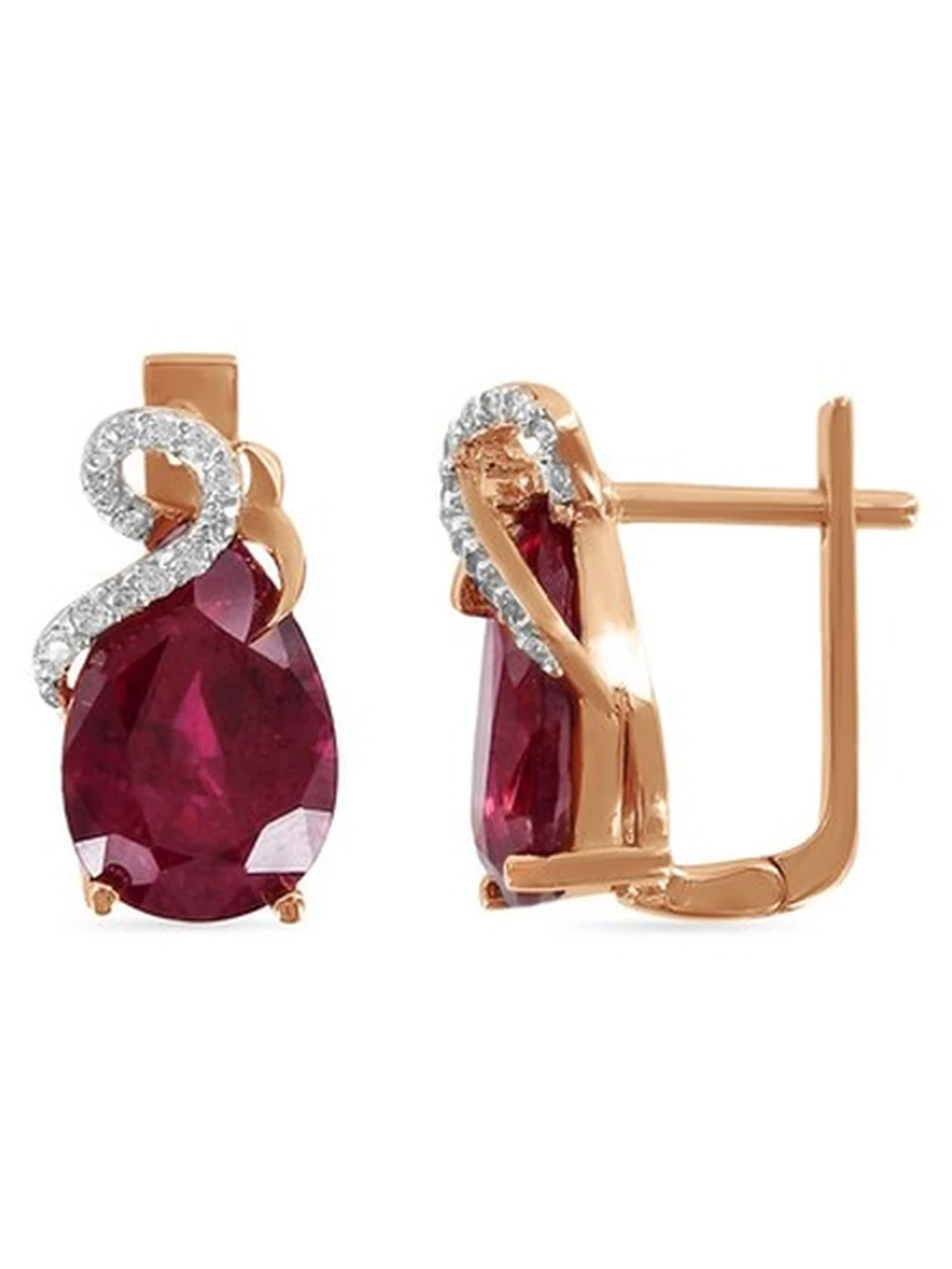серьги с камнем_5.0500