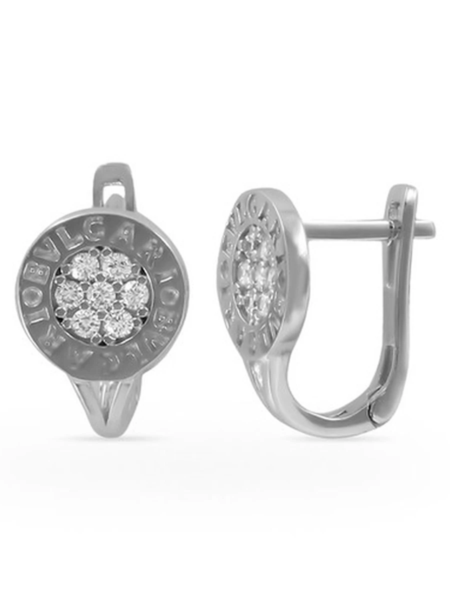 серьги с цирконом_1.5600