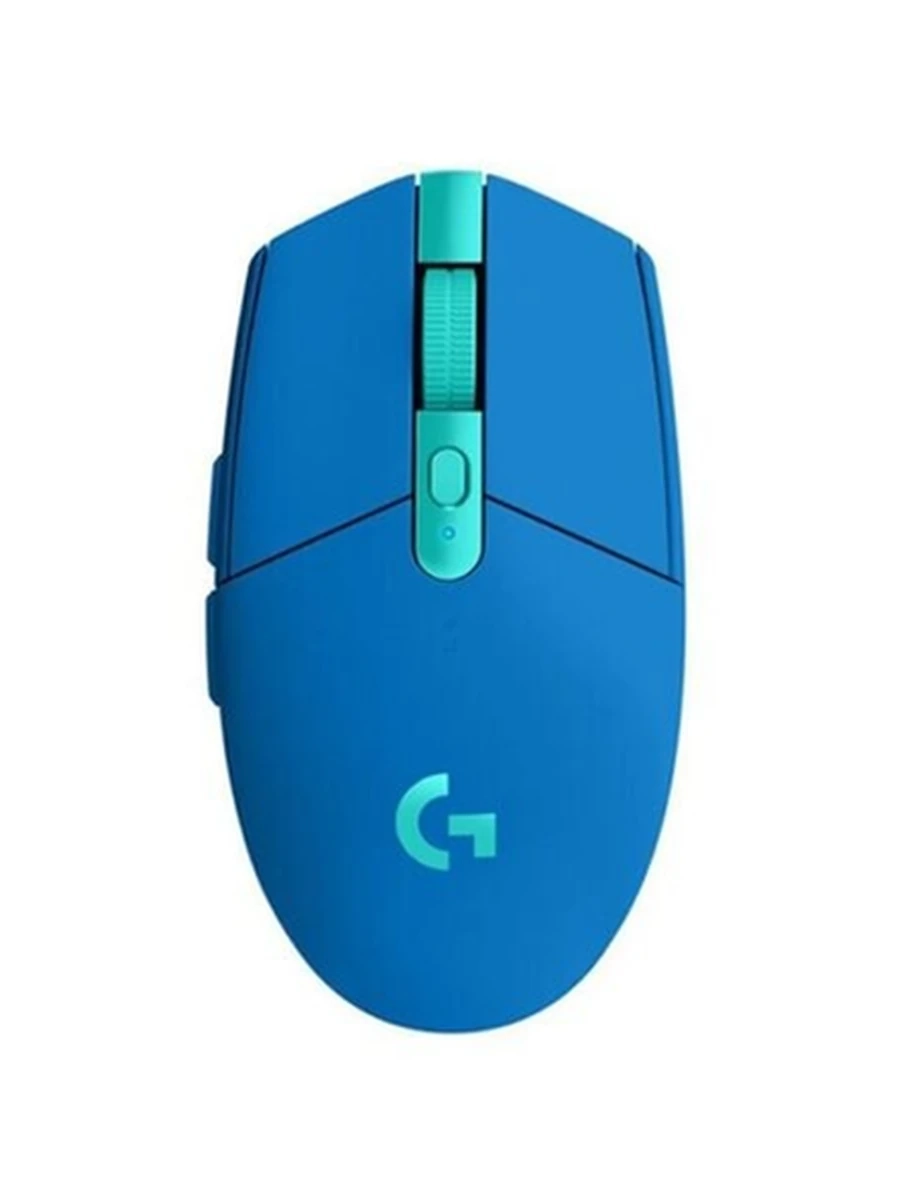 Мышь беспроводная Logitech G304 синий [12000 dpi, светодиодный, USB Type-A, радиоканал, кнопки - 6]